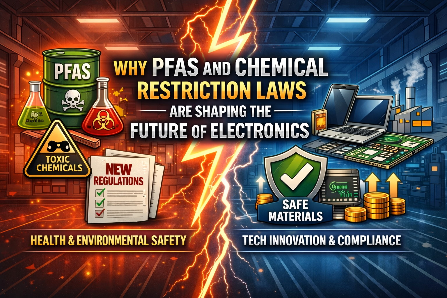 Why PFAS and Chemical Restriction Laws Are Shaping the Future of Electronics
