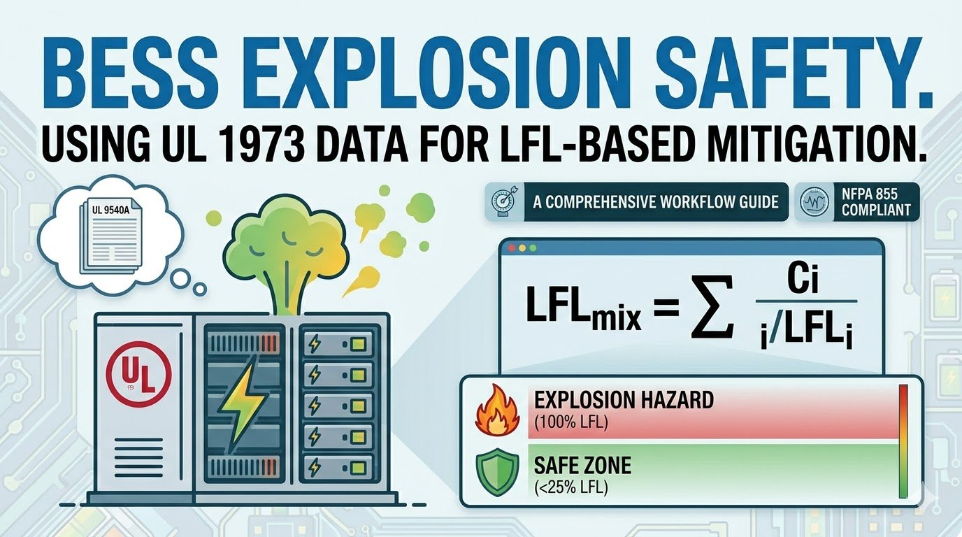 Blog 8: Decoding BESS LFL Explosion Risk