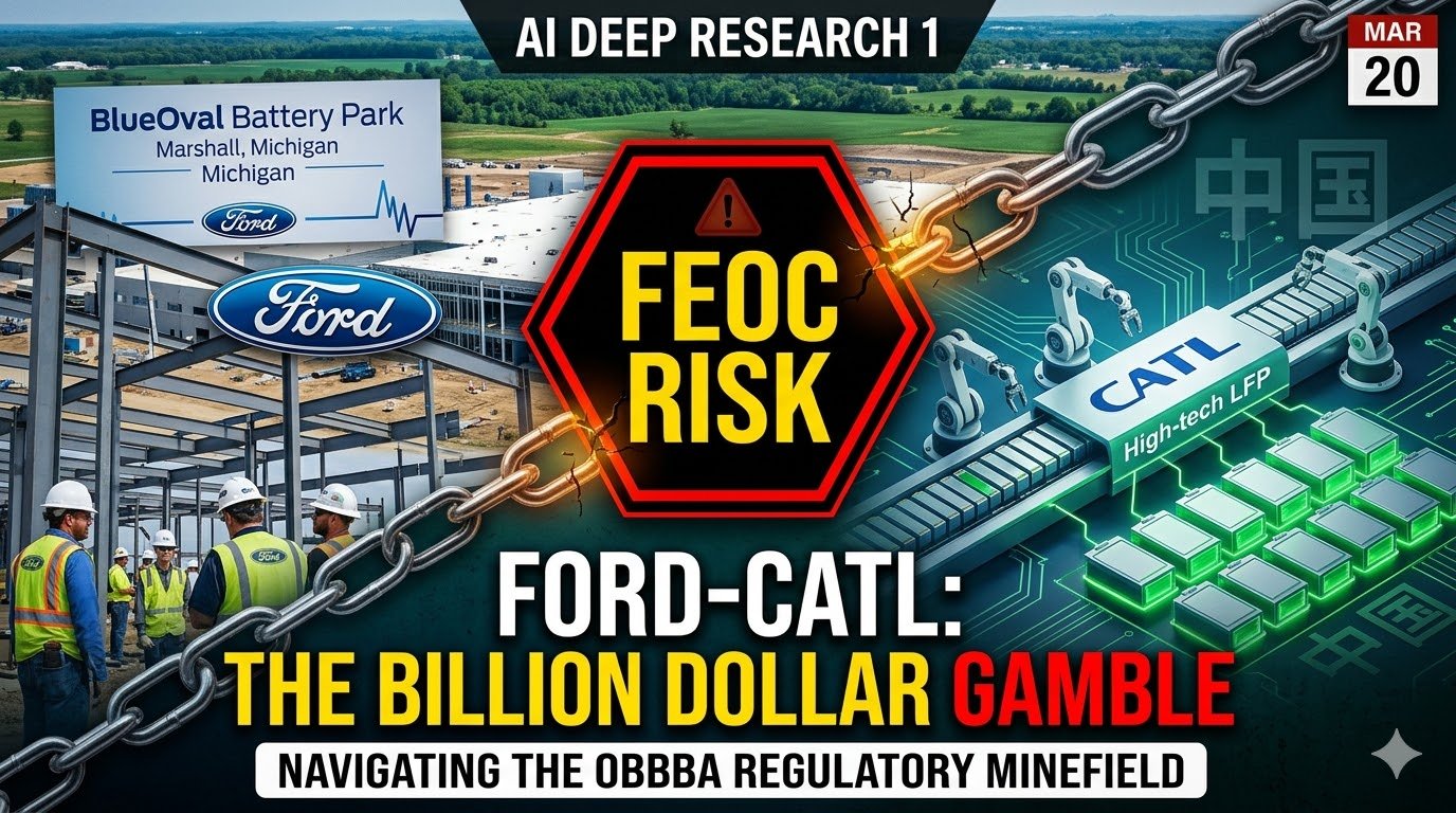 AI Deep Research 1: Ford-CATL Partnership: FEOC Risk