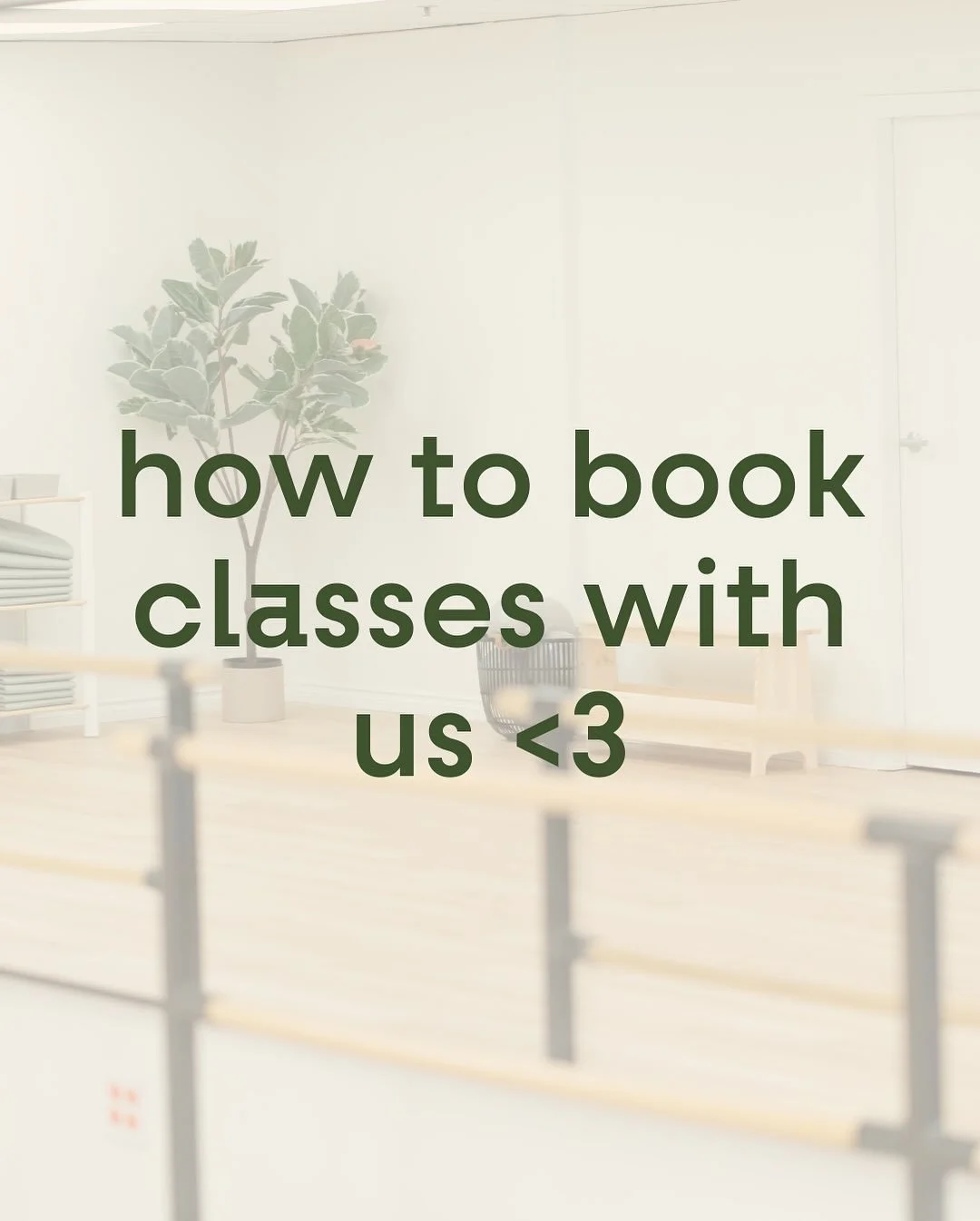 ✨ Ready to move with us? Here&rsquo;s how to book your next class!

1️⃣ Visit studioformfunction.ca and click &ldquo;Book Now&rdquo;
2️⃣ Browse our calendar and select your session 🗓️
3️⃣ Log in or create your MindBody account
4️⃣ At checkout, choos