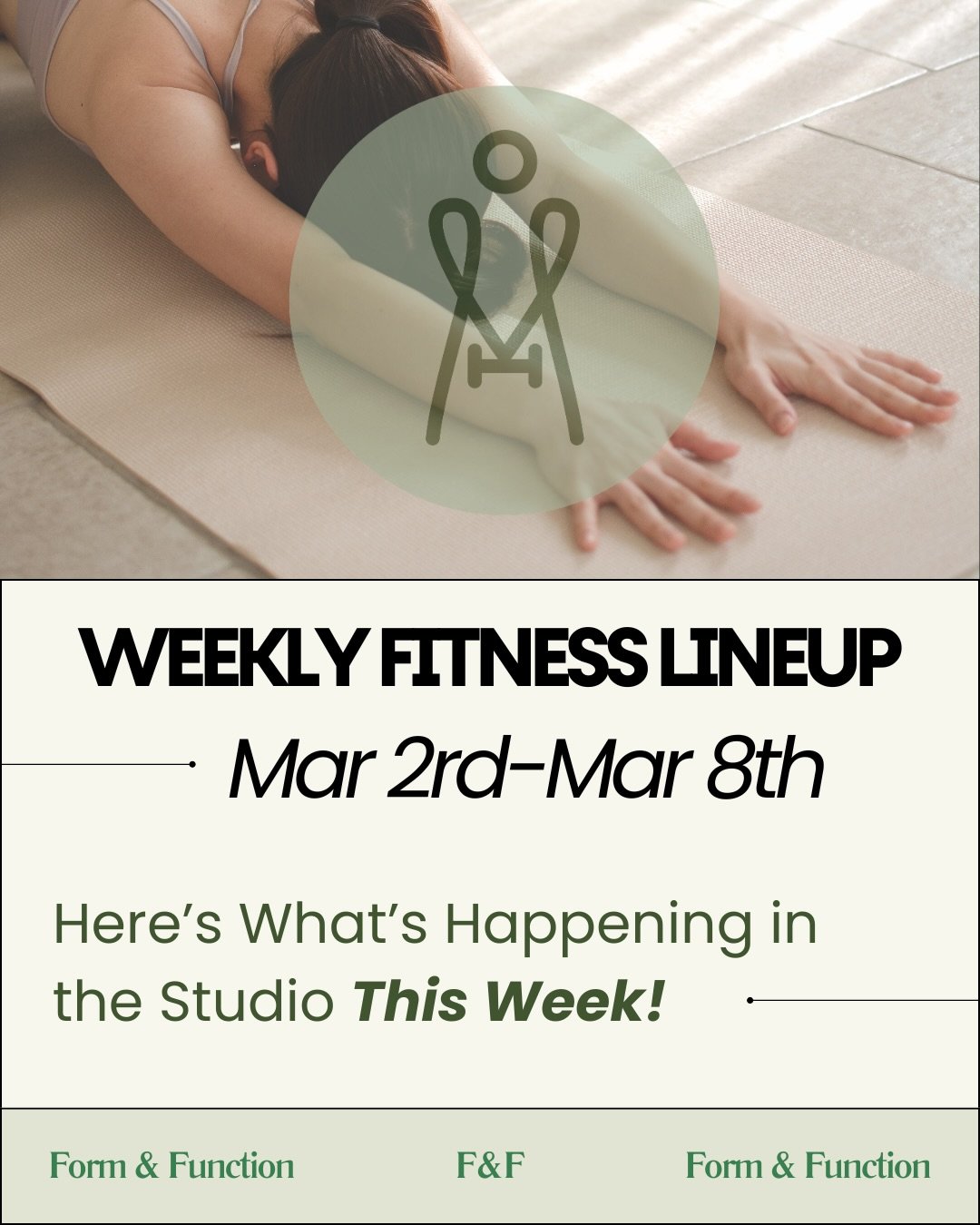 New week. Fresh energy. Let&rsquo;s move 💚 
Whether you&rsquo;re building strength, sweating it out in HIIT, dancing to K-Pop, flowing through yoga, or shaking it in Twerk It Out&hellip; we&rsquo;ve got something for every mood this week. 
Some days