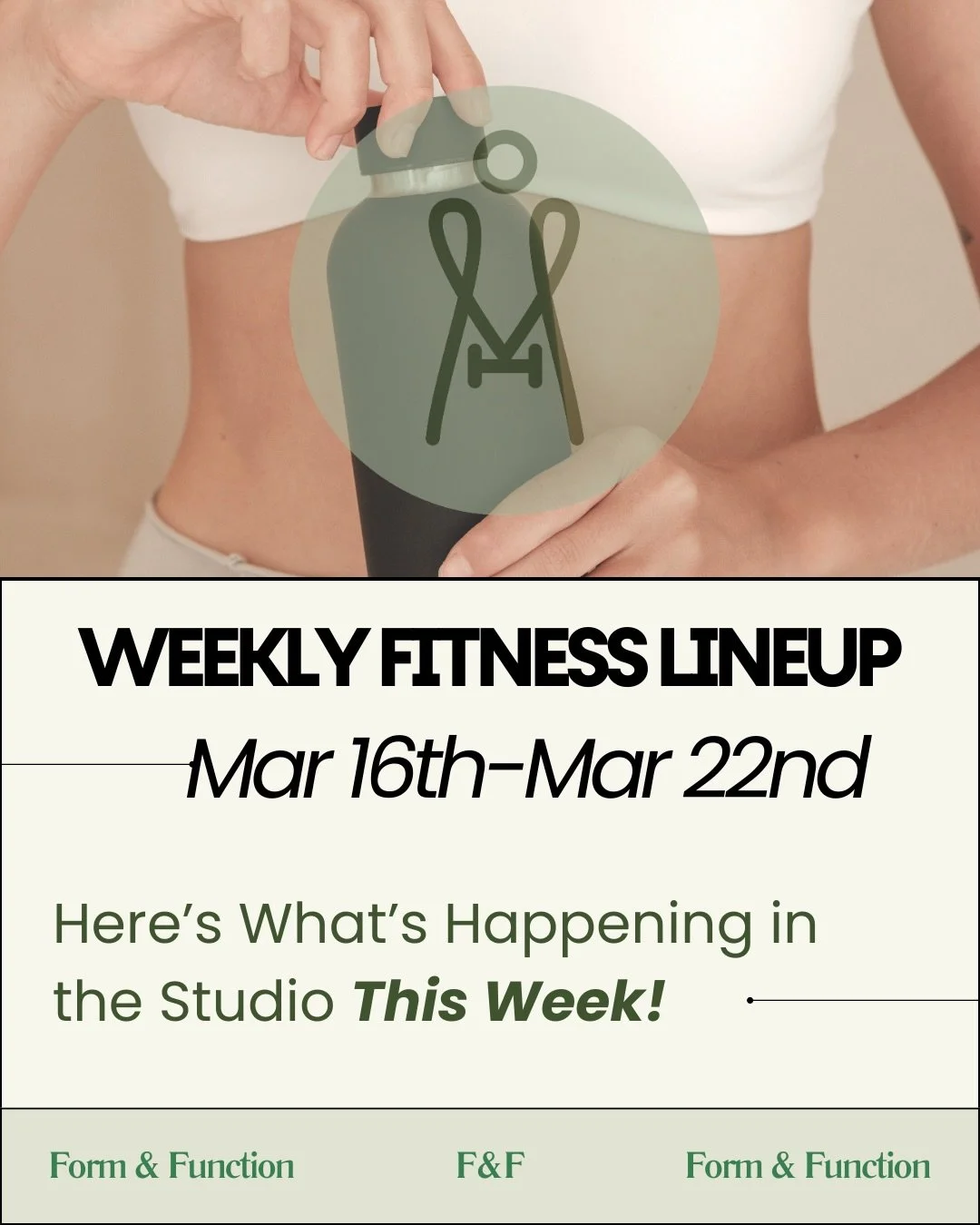 New week. New classes. New reasons to move 💚 
Our weekly schedule is here, and we&rsquo;ve got some exciting updates! 
Starting Wednesday the 18th, we&rsquo;re launching brand new dance classes: 🔥 Hip Hop Fit &ndash; 5:30 PM ✨ Femme Flow Basics &nd