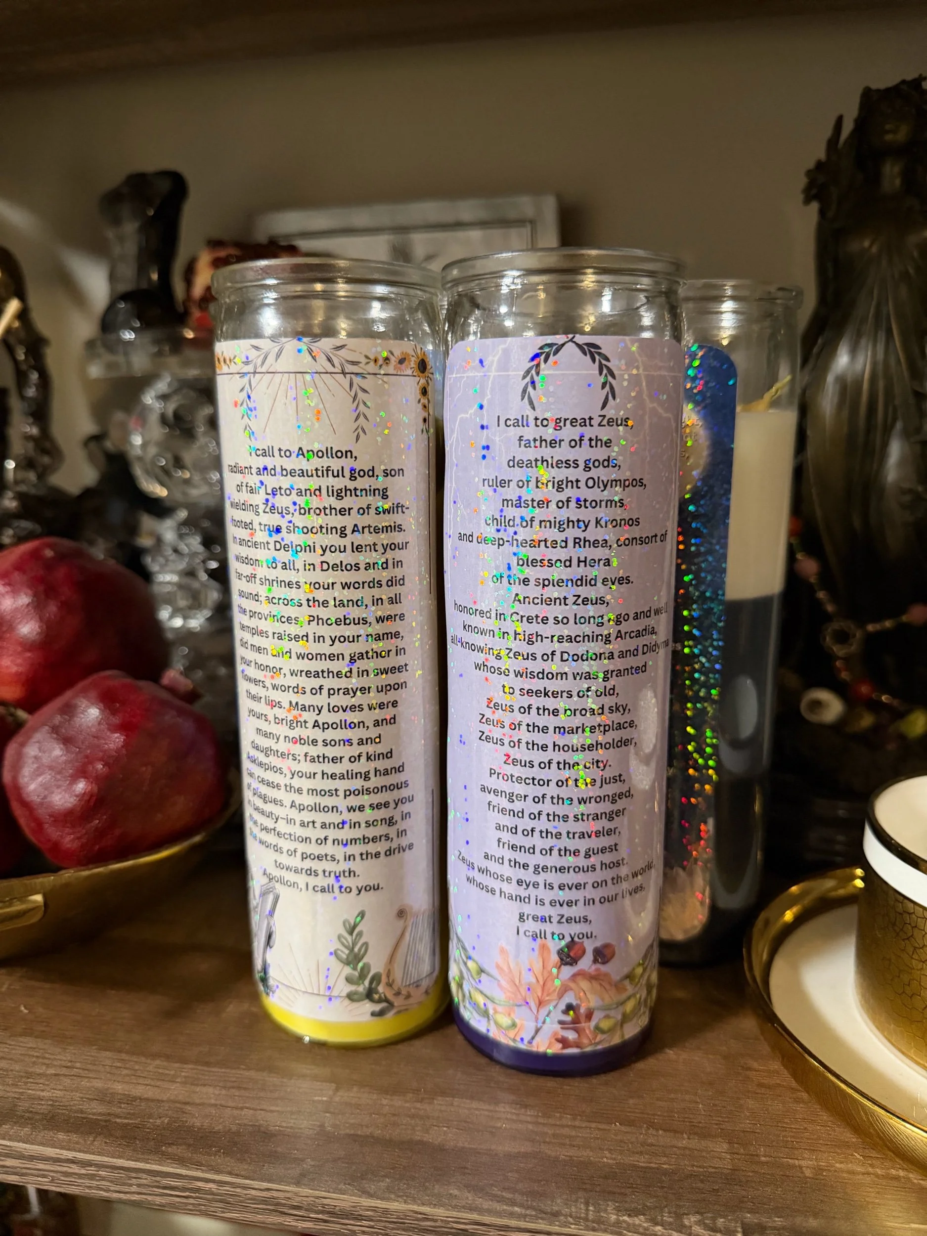 Hellenic/Greek Invocation Candle