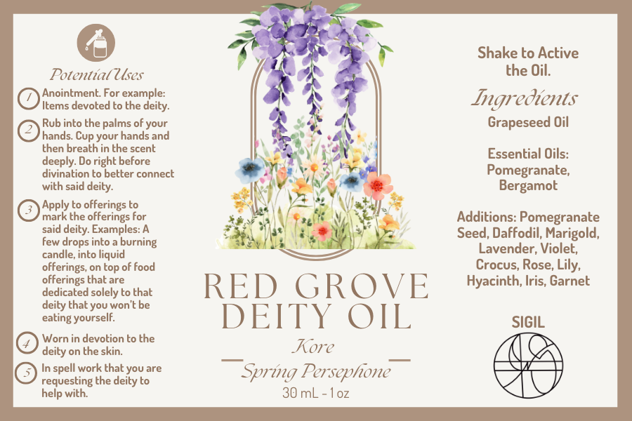 Hellenic/Greek Deity Oils