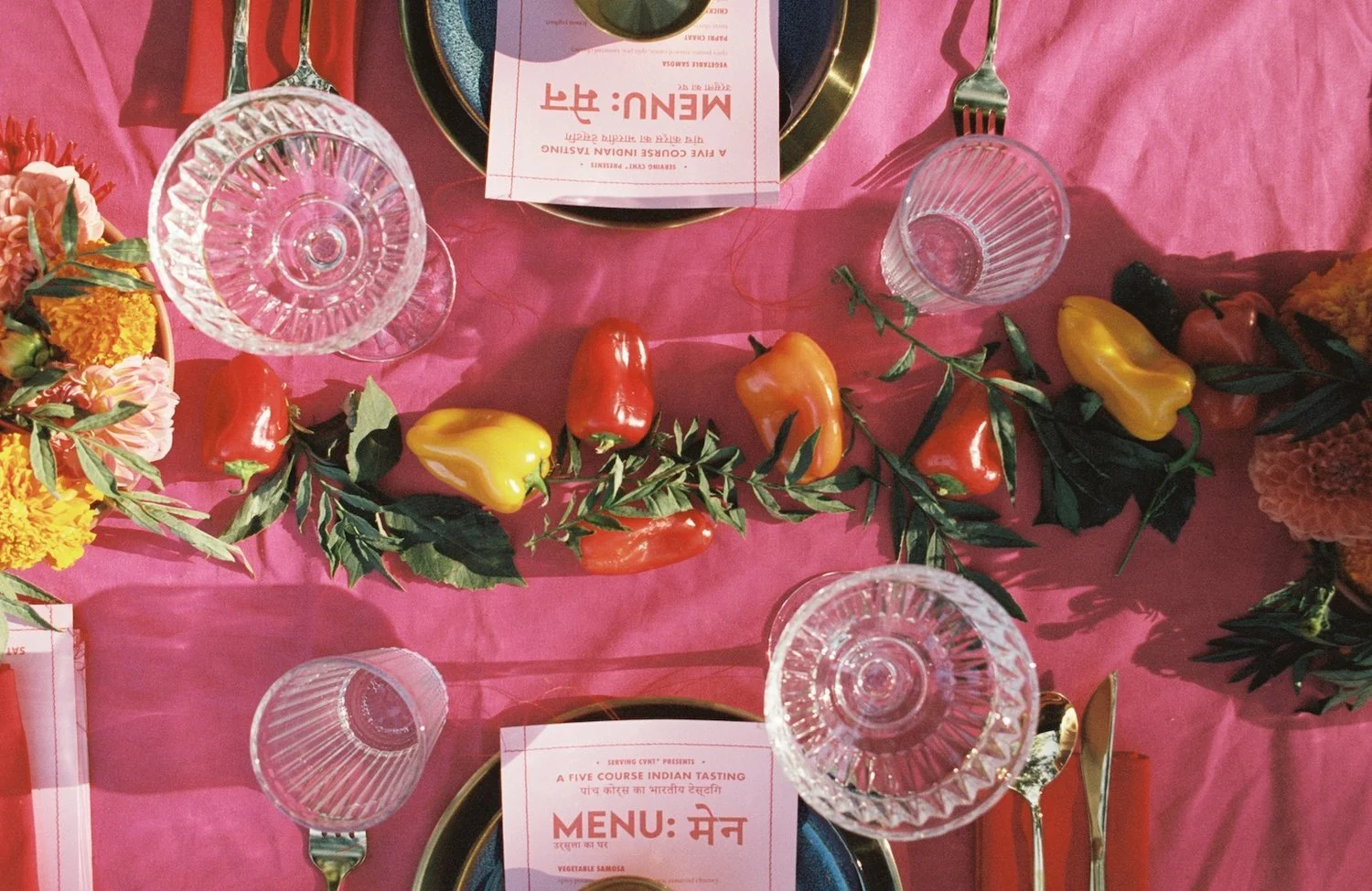 Five Course Indian Tasting Menu