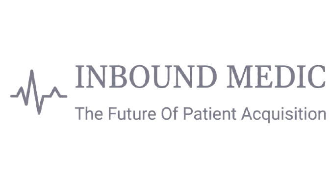 Logo for Inbound Medic with a heart rate line, the text "INBOUND MEDIC" and the tagline "The Future Of Patient Acquisition."