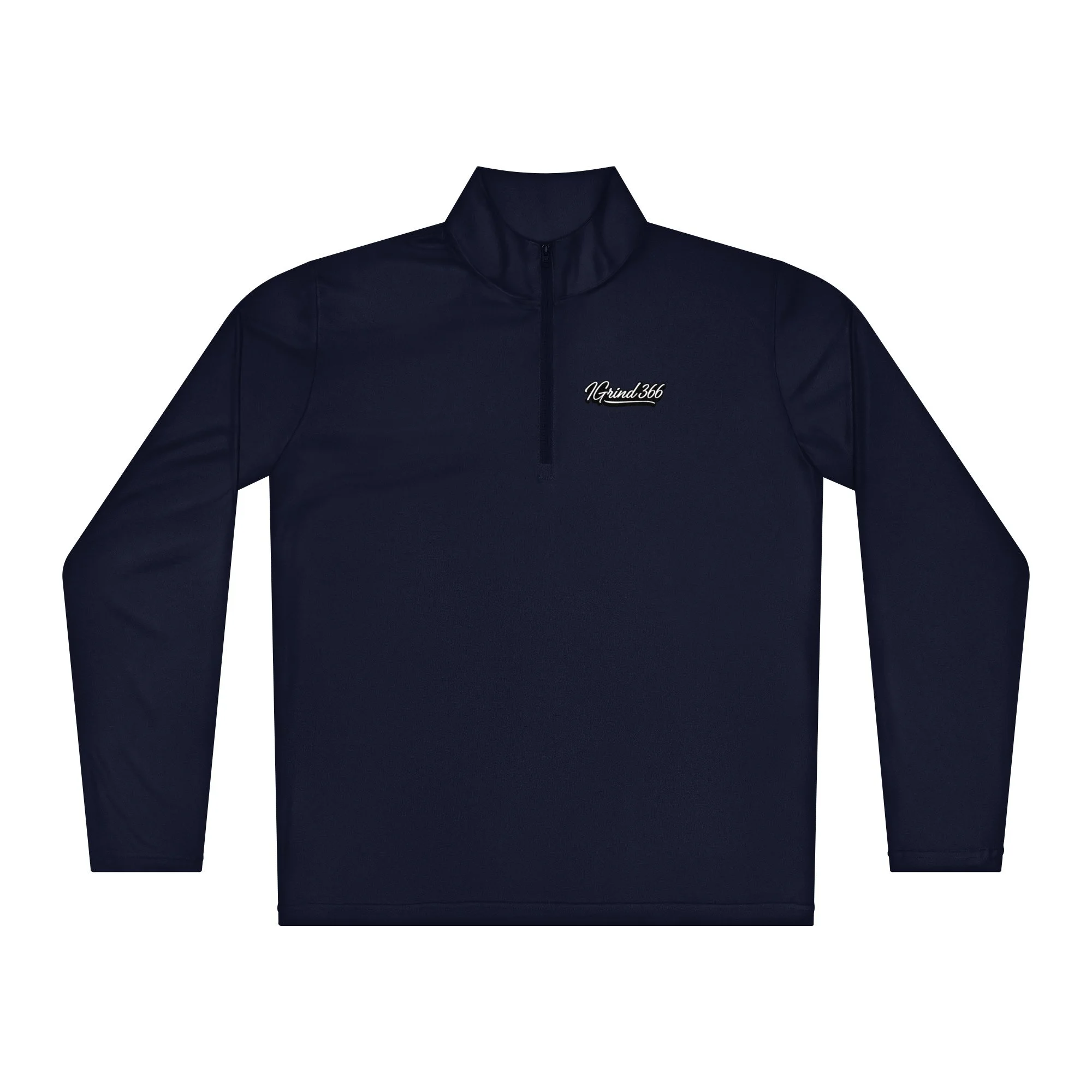IGrind 366 true navy blue lightweight quarter-zip pullover unisex athleisure streetwear
