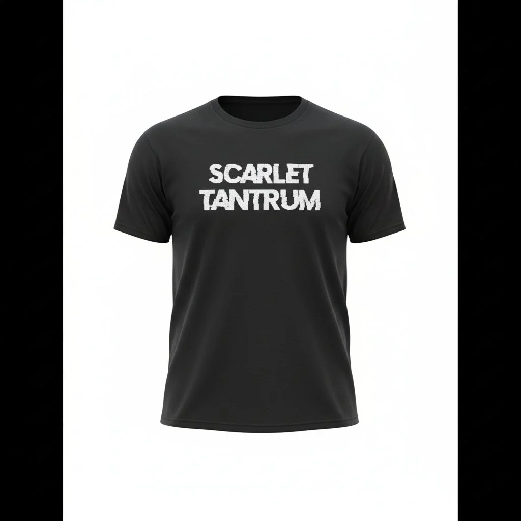 Black Scarlet Tantrum Shirt