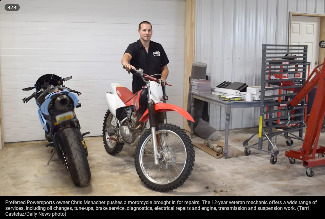preferred powersports 12 year veteran mechanic
