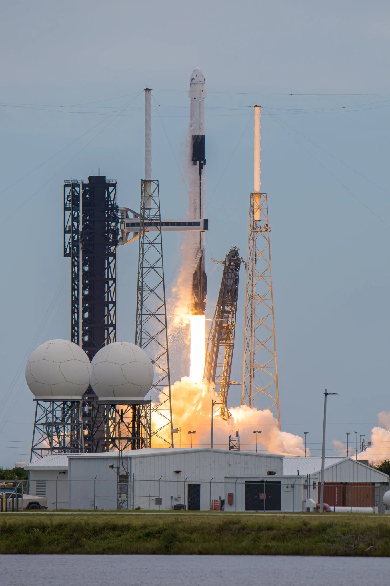 Crew-13 Liftoff Vertical