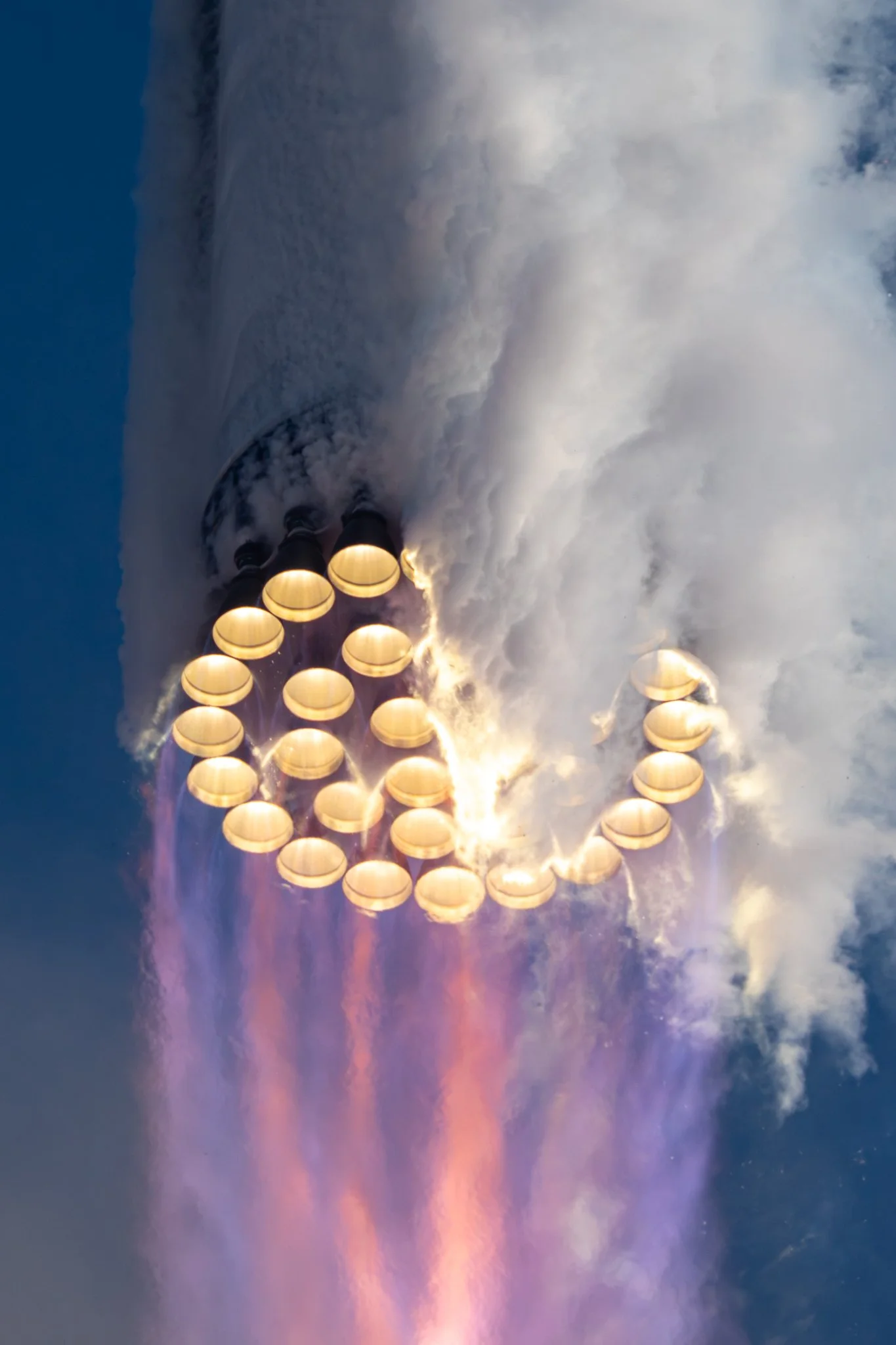 Starship Flight 12 - 33 Raptors