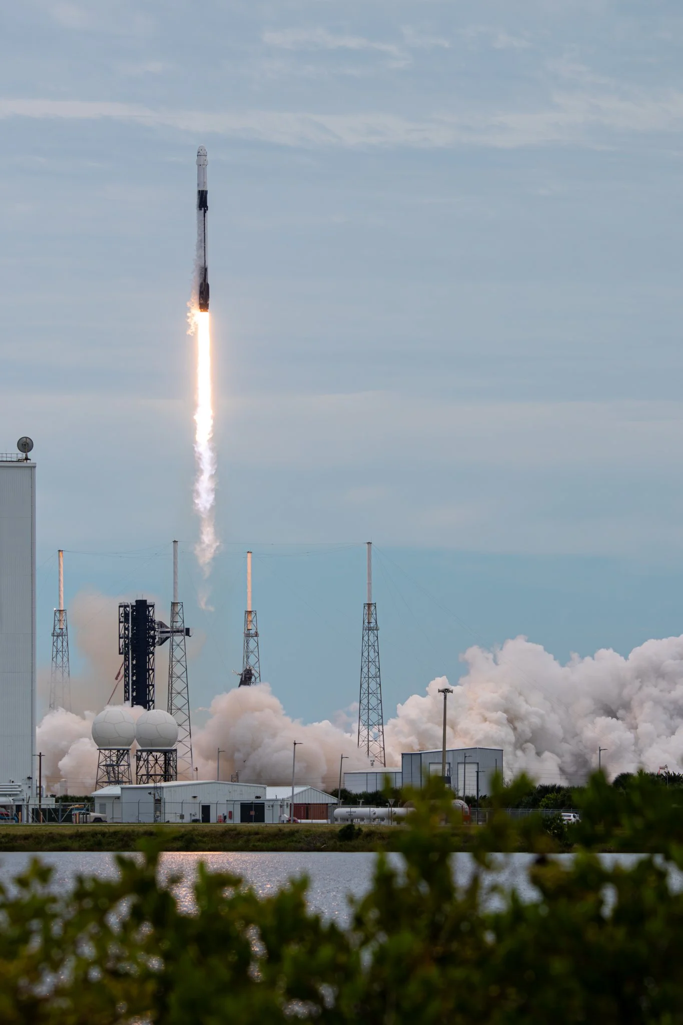 Crew-13 Liftoff Wide Vertical