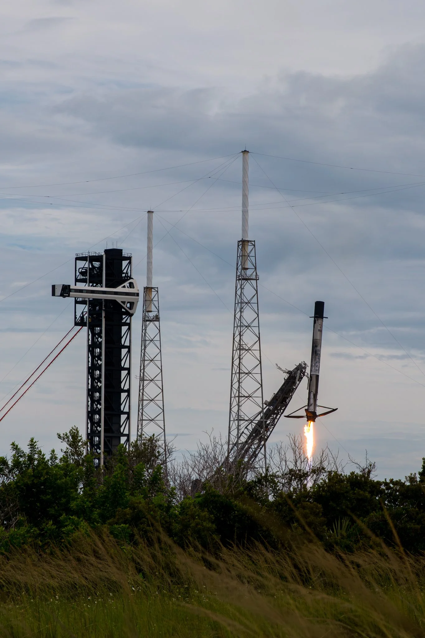 Crew-13 RTLS Vertical