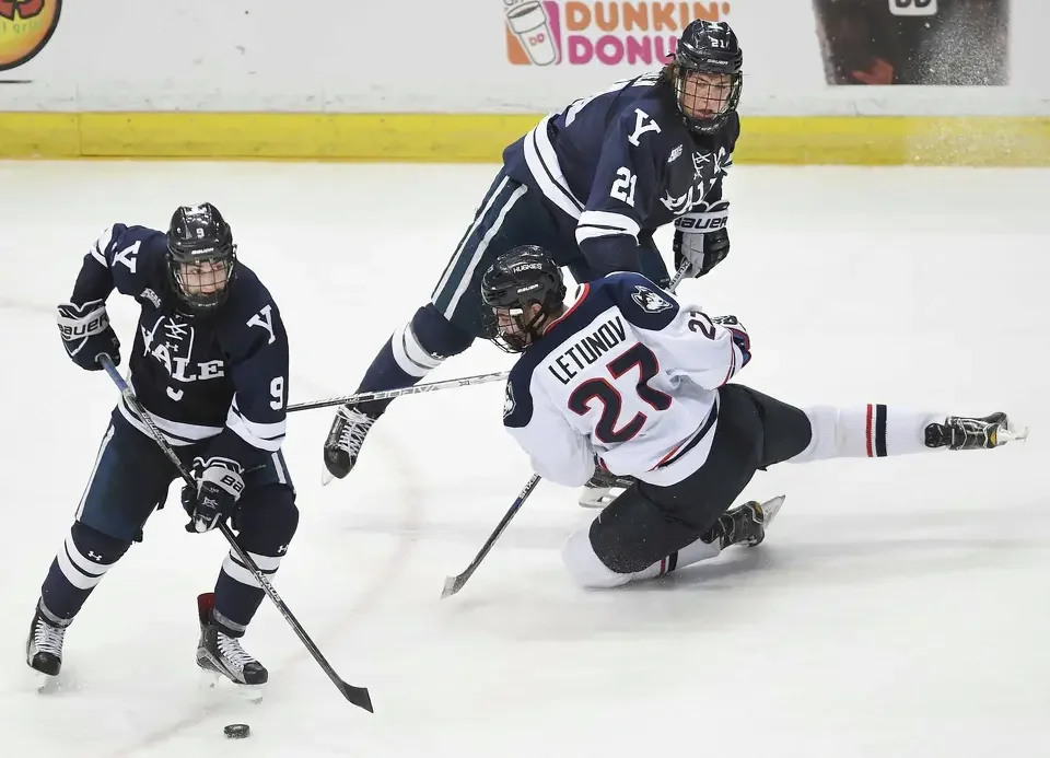 Yale vs. UConn Hockey - CT Ice Tournament