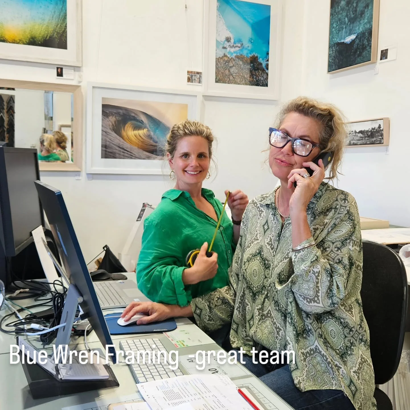 A big thank you to the Blue Wren team for the care and craft they bring to presenting my art so beautifully. Some originals have sold, but limited edition prints are available &mdash; see the link in bio at jilljardineart.com

#jilljardineart #southw