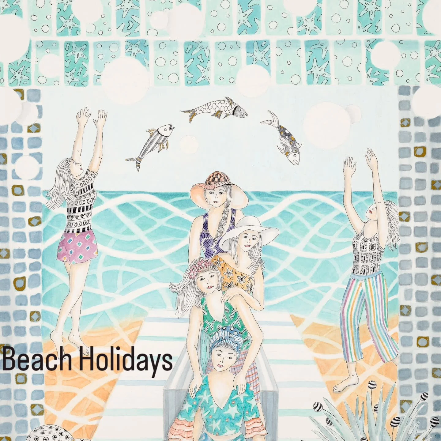 Some of my favourite original watercolours are heading to the Quindalup Artist's Biennial Exhibition at Yallingup Hall this long weekend, and I&rsquo;d love you to see everyone's artworks in person 💙

Join us for Opening Night
Friday 27th | 6&ndash;