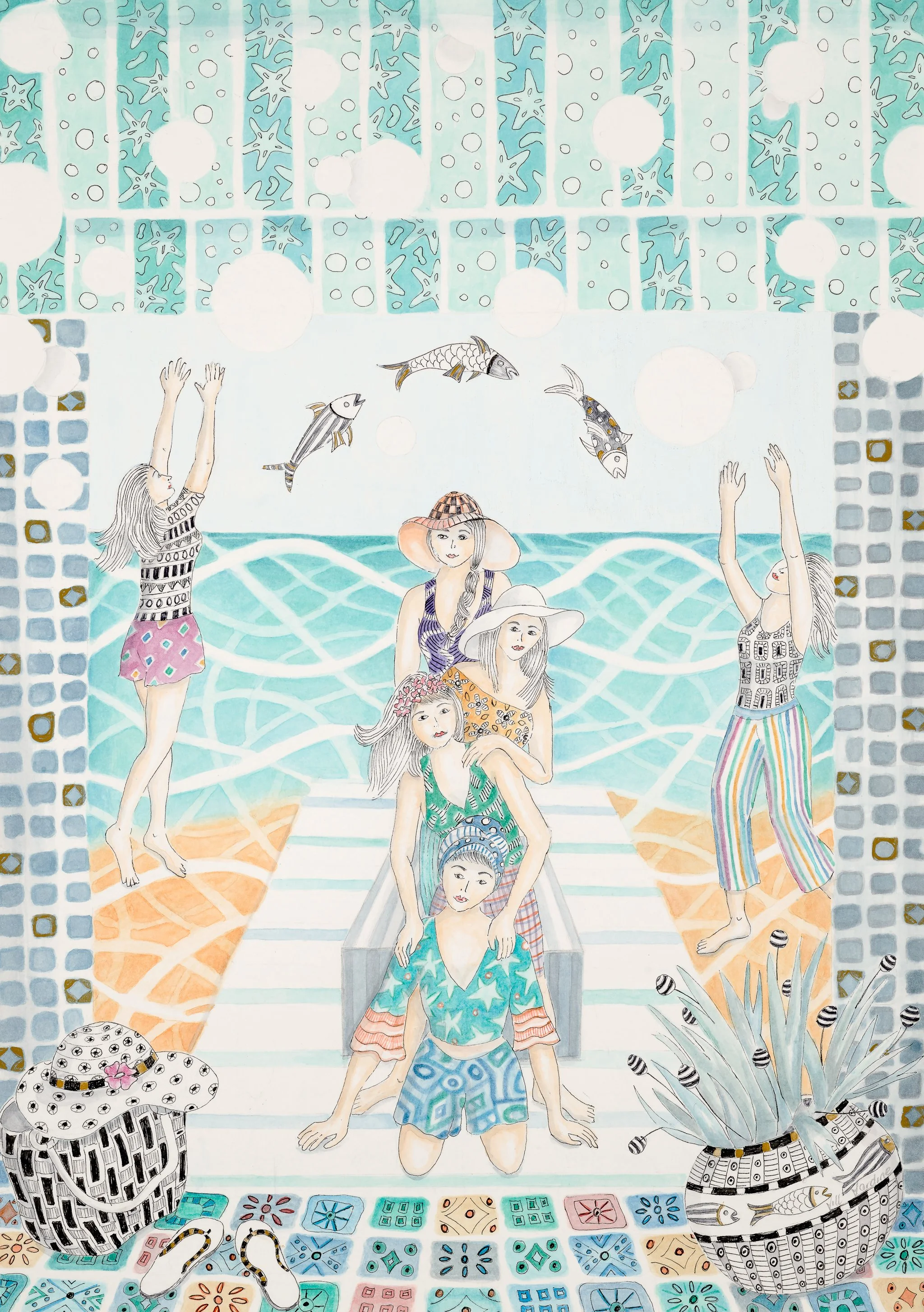 Jill Jardine_ Carefree Coast_2025_Watercolour_300x420mm.jpg