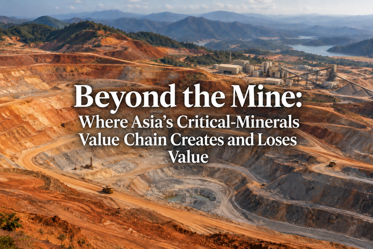Beyond the Mine: Where Asia’s Critical-Minerals Value Chain Creates and Loses Value