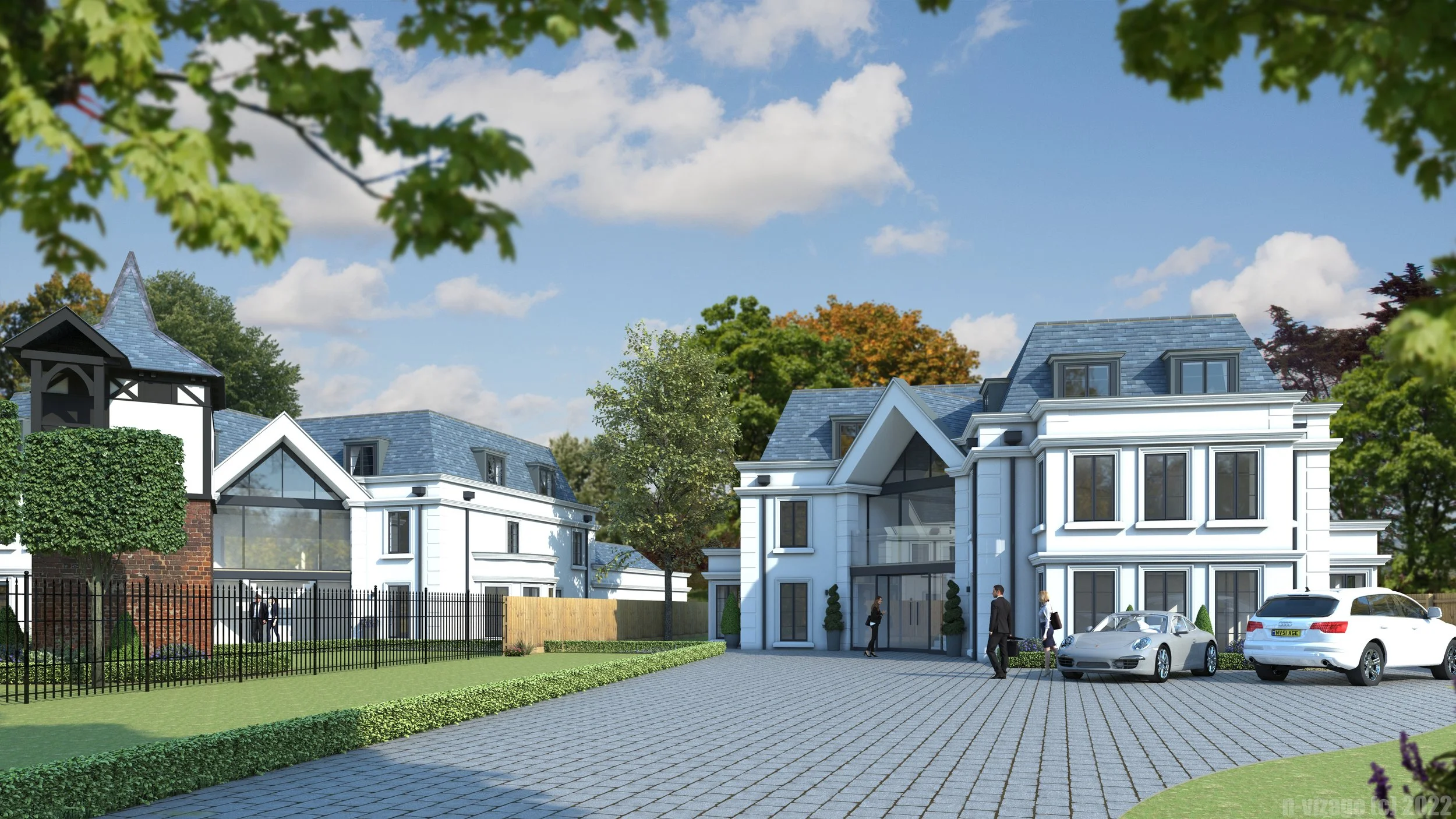 Plot 2 - Front View - 3, Sylvan Avenue - High Resolution.jpg