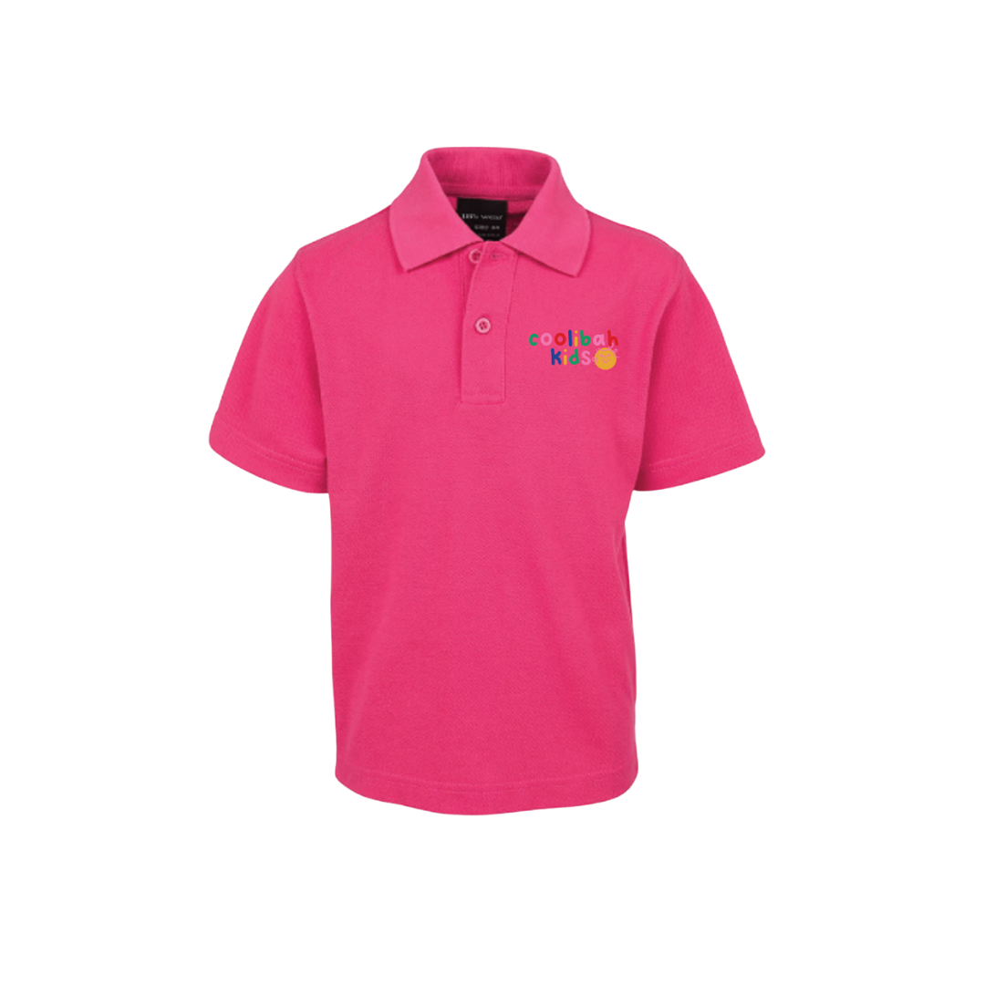 Coolibah Kids Polo Shirt - Pink