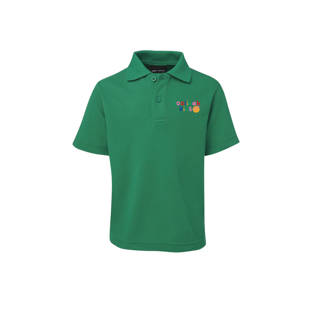 Coolibah Kids Polo Shirt - Green