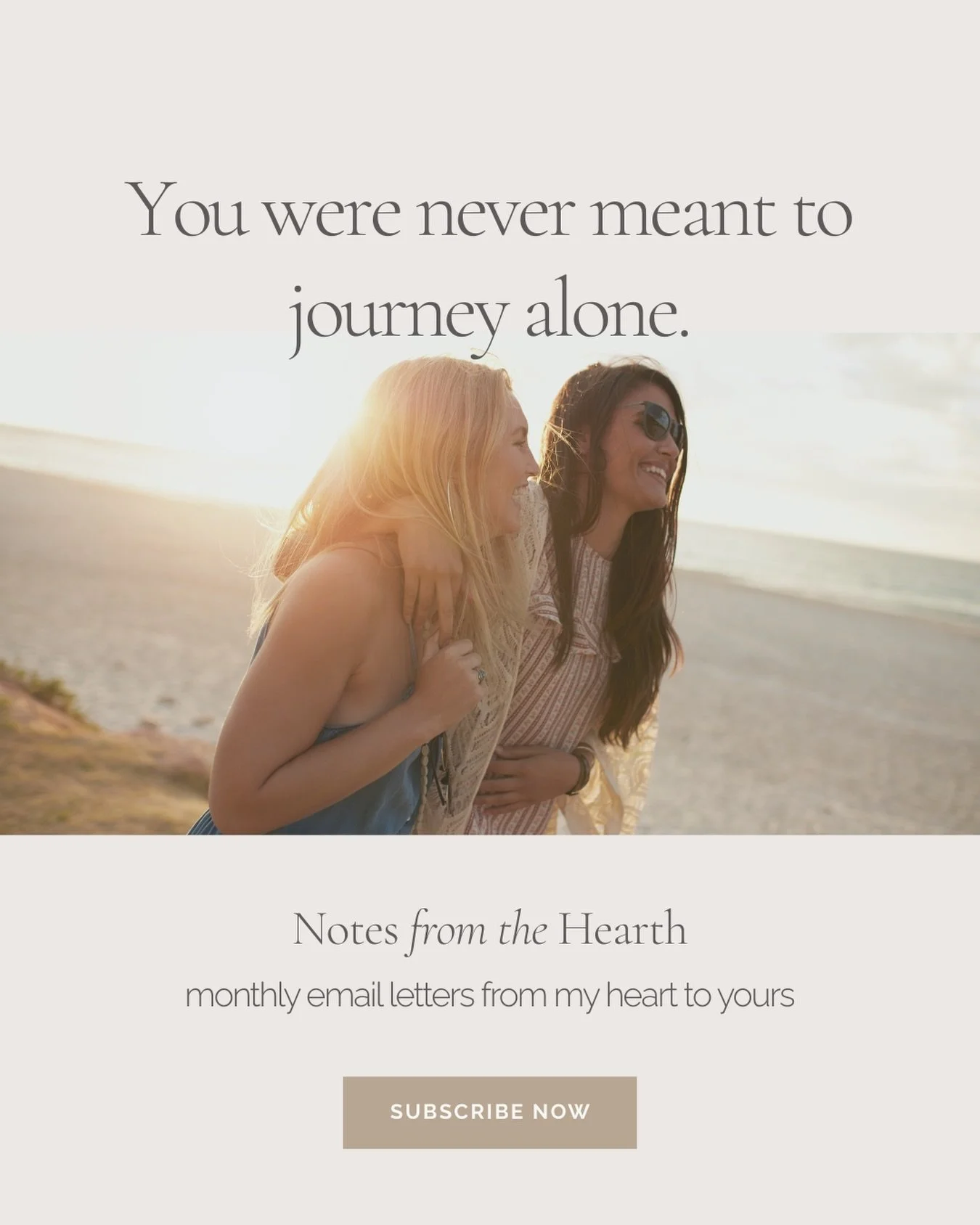 Hey in case you didn&rsquo;t know, I&rsquo;ve got a monthly newsletter where I share heartfelt insights on what it means to intentionally slow down and simplify life as a mother (or woman) living in a modern bustling city, while learning to tend to o