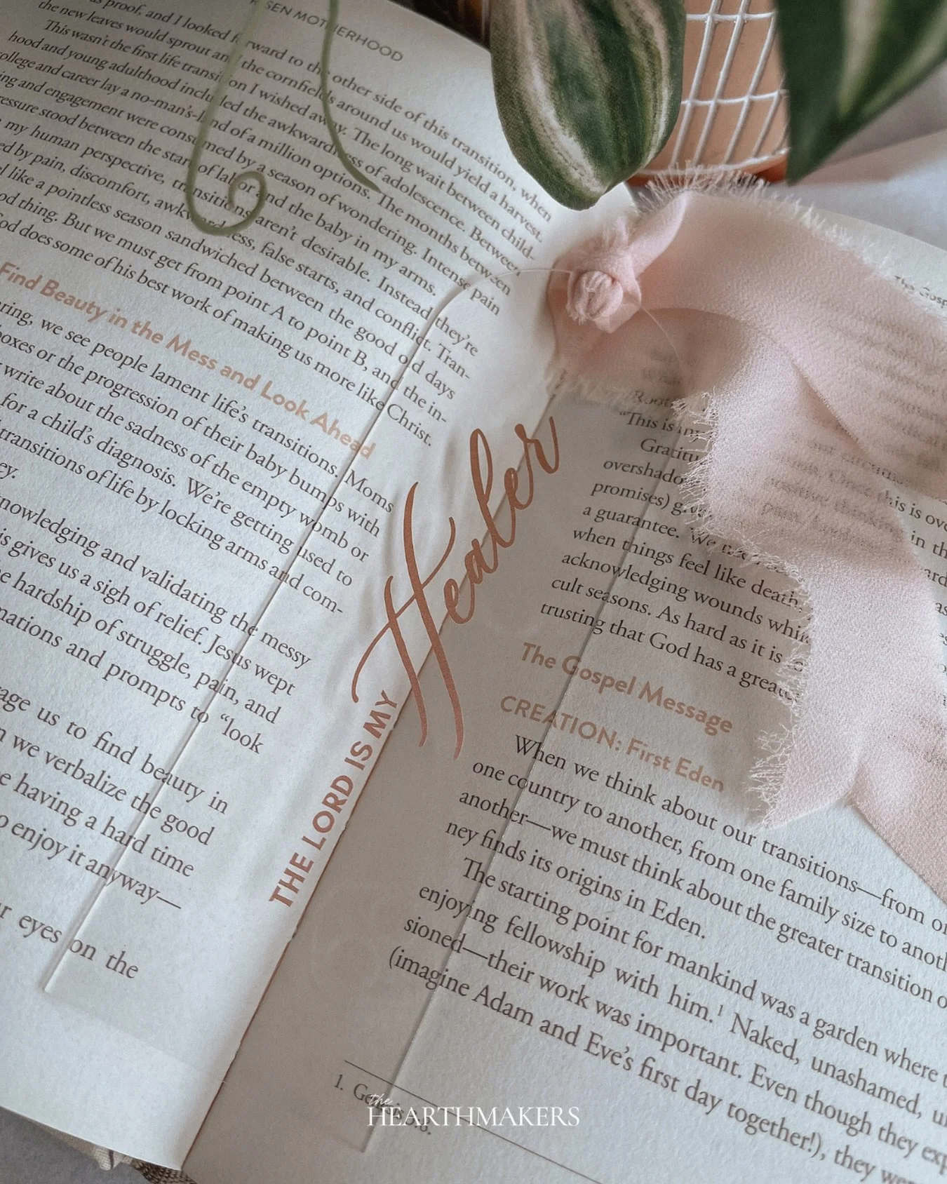 Today I updated The Tiny Shop with a bunch of new items, hooray! Here&rsquo;s introducing the first:

Remember The Lord &mdash; Acrylic Bookmarks

Not a paper, but acrylic bookmark with a soft, sweet ribbon. A gentle companion for your quiet reading 