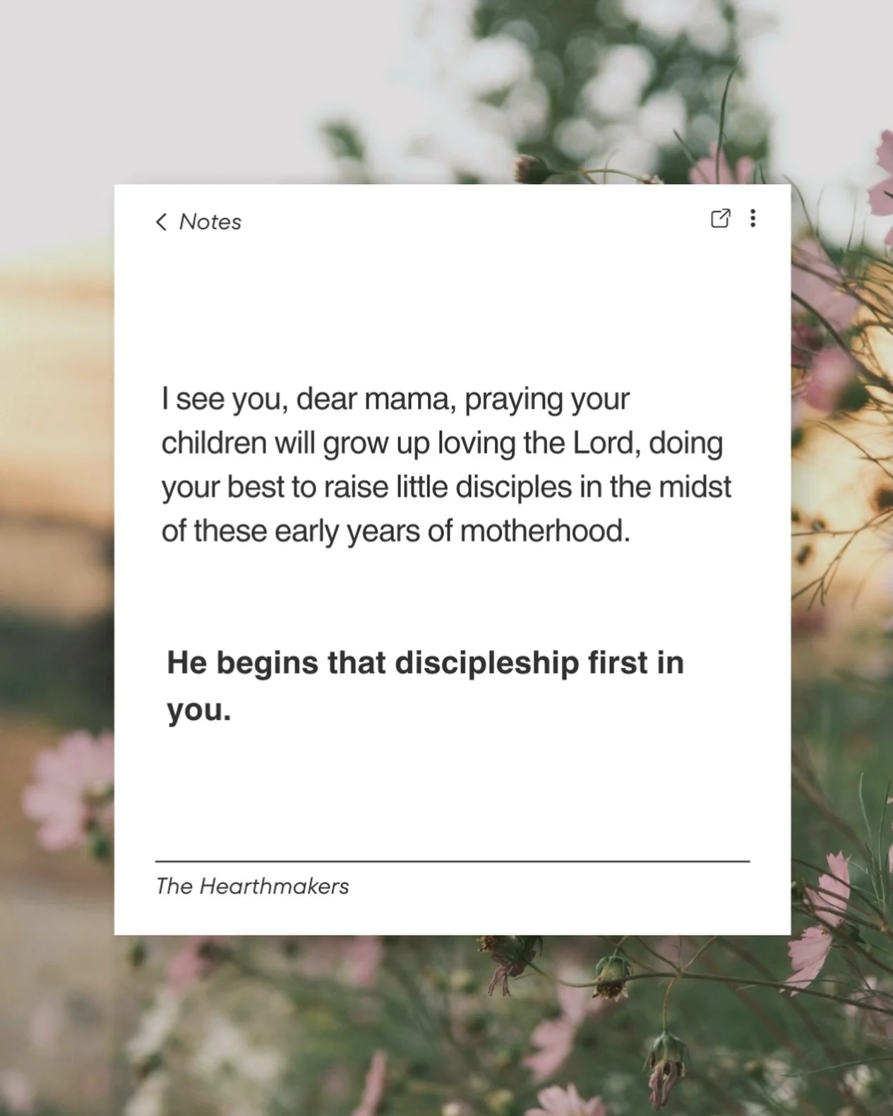 While we were so busy parenting, did we forget our childing?

Childing? Hee, I totally made up that term. 

What I mean is &mdash; do we forget to first sit at Jesus&rsquo; feet, to come back to the heart of worship, to learn from God&rsquo;s Word, s