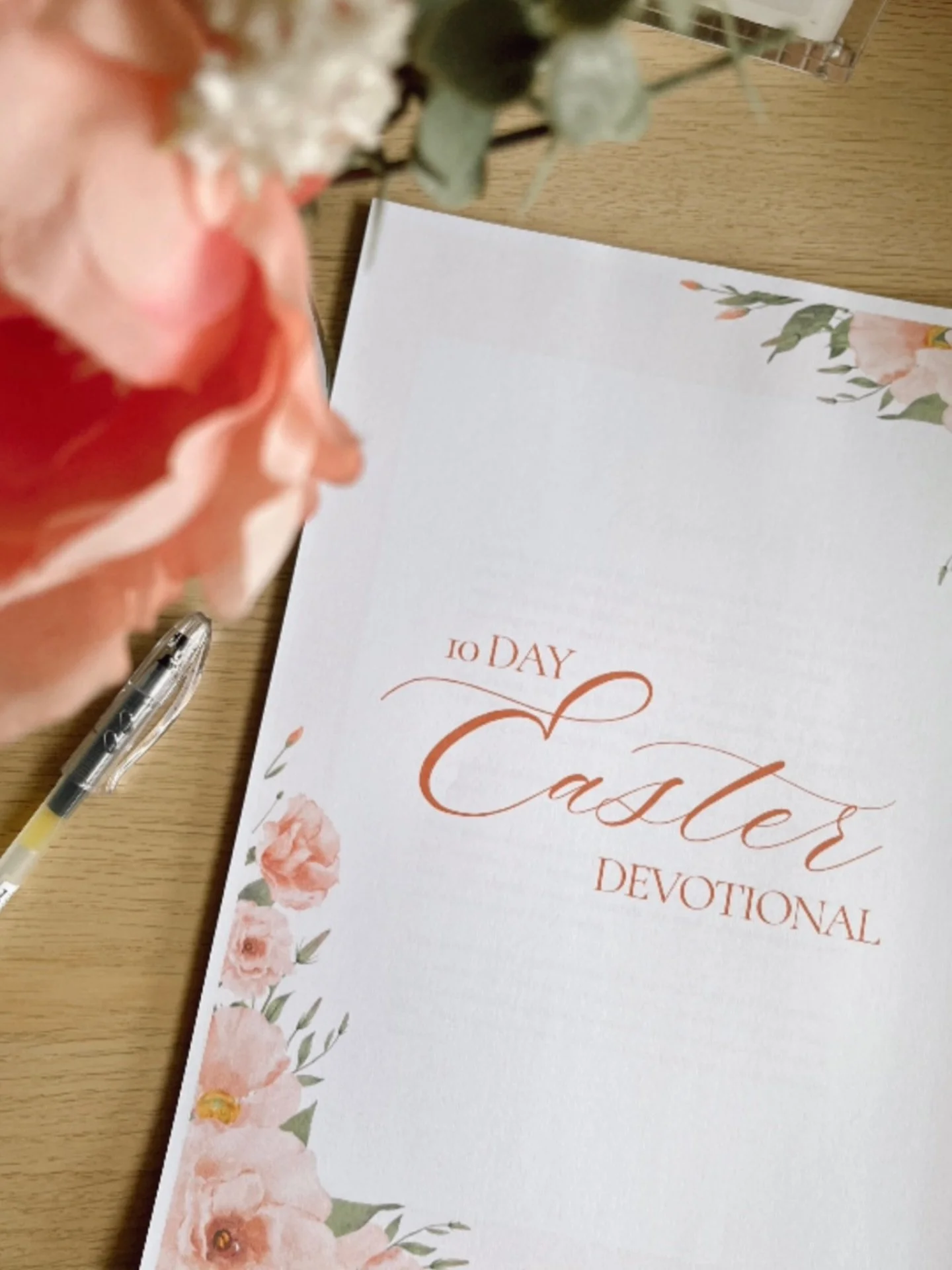 It&rsquo;s here! The Easter devo is here!

I created this devo for the busy mum who feels a tug in her heart to take hold of Easter season as an opportunity to rekindle her walk with God.

This devo is low pressure, dear friend. In just 10 mins a day