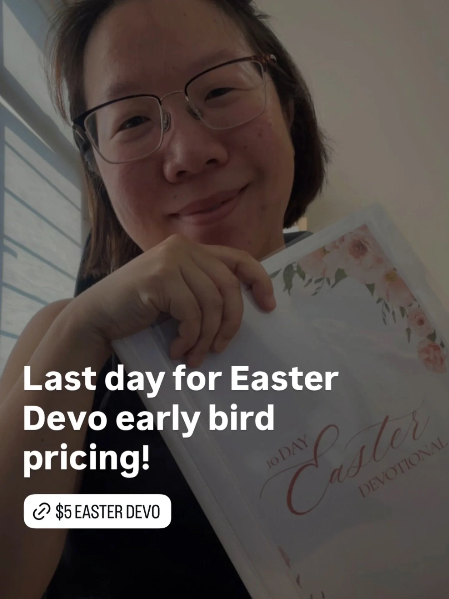 Day 1 of the 10-Day Easter Devotional has officially kicked off today and my audio recordings with soothing piano instrumental backgrounds are being sent, accompanying each day&rsquo;s devotional!

Here&rsquo;s what mums are saying:

&ldquo;&hellip; 