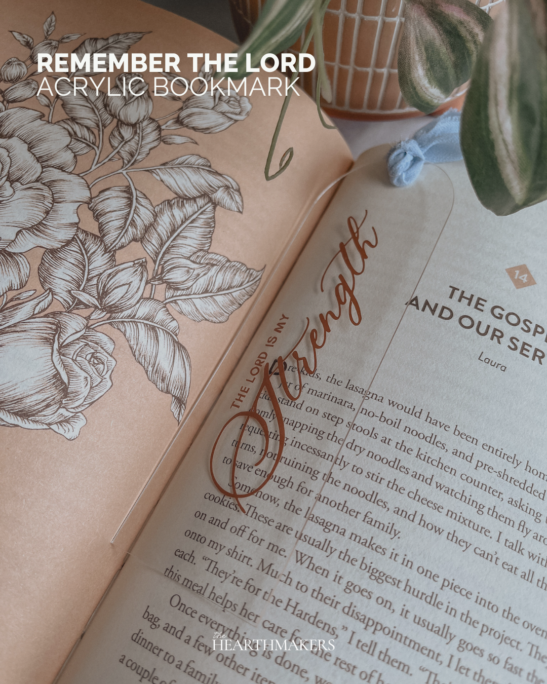 Remember The Lord - Acrylic Bookmark