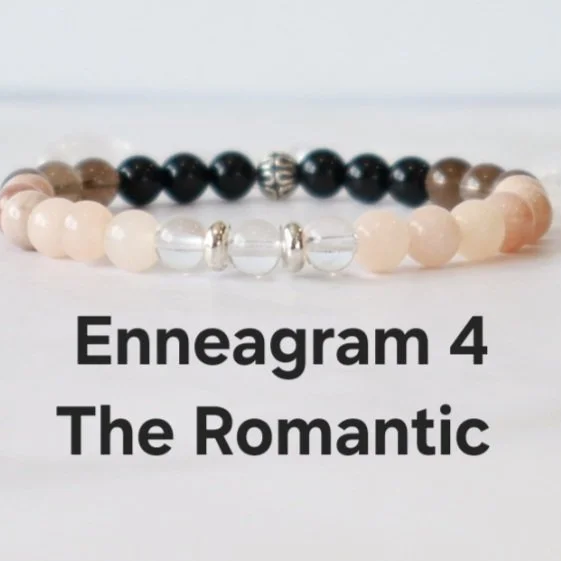 ENNEAGRAM 4 SUPPORT BRACELET:  The Romantic, Self-Development, Growth, Grounding