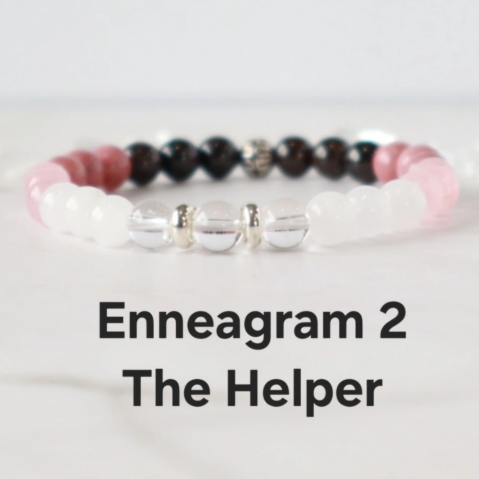 ENNEAGRAM 2 SUPPORT BRACELET:  The Helper, Self-Development, Personal Growth, Peace