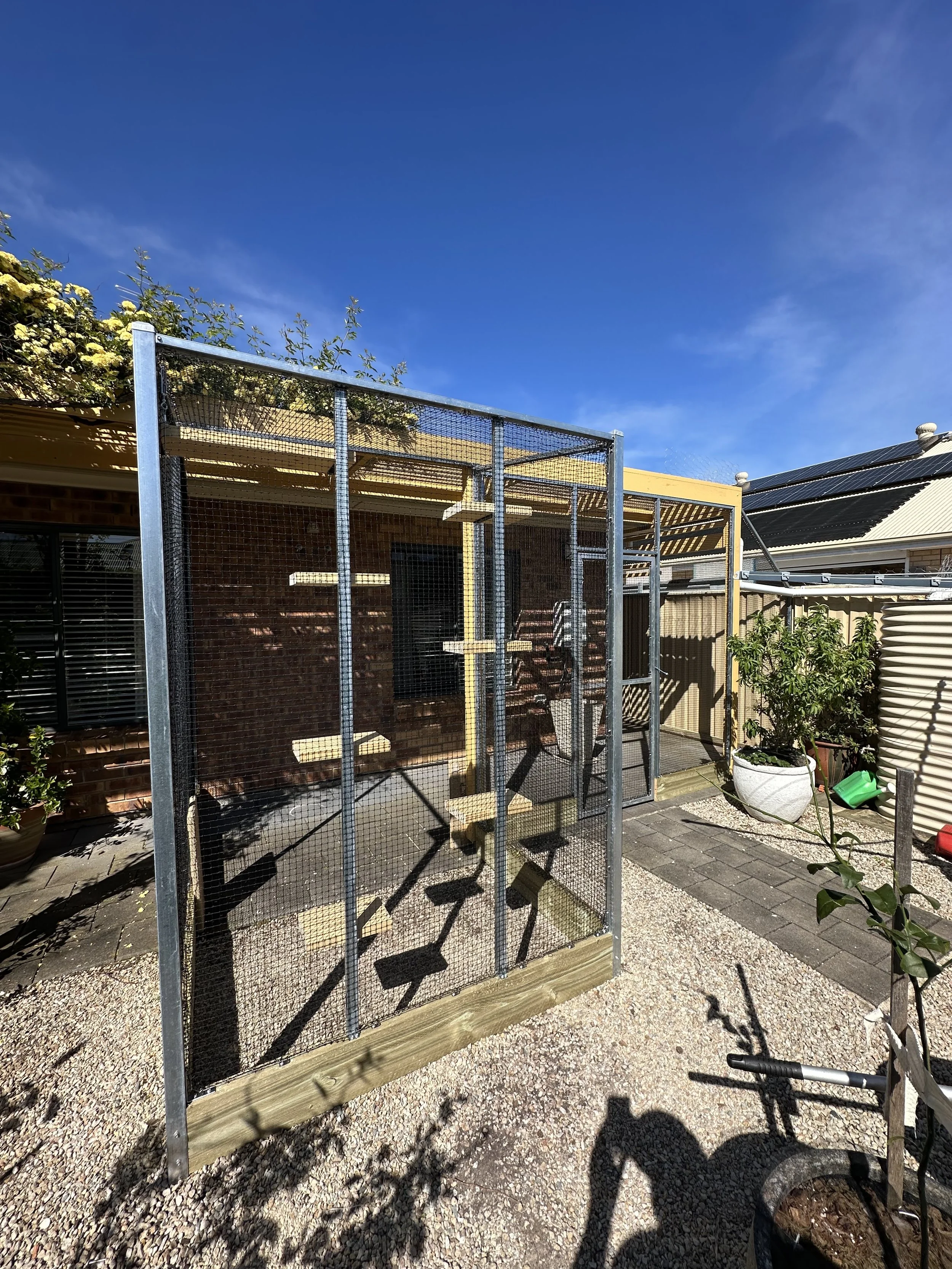 Catnets netting enclosure Adelaide