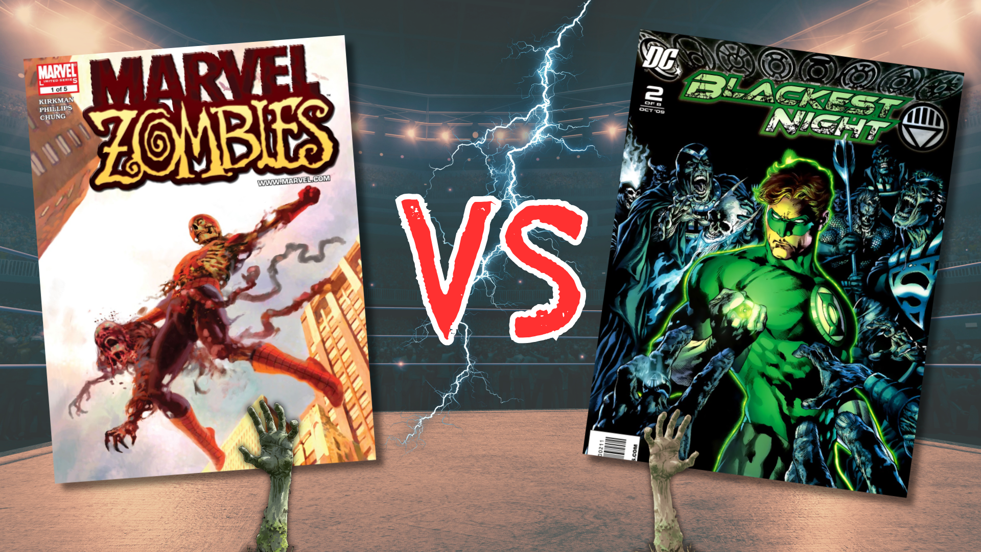 Which is Better: Marvel Zombies Vs Blackest Night!