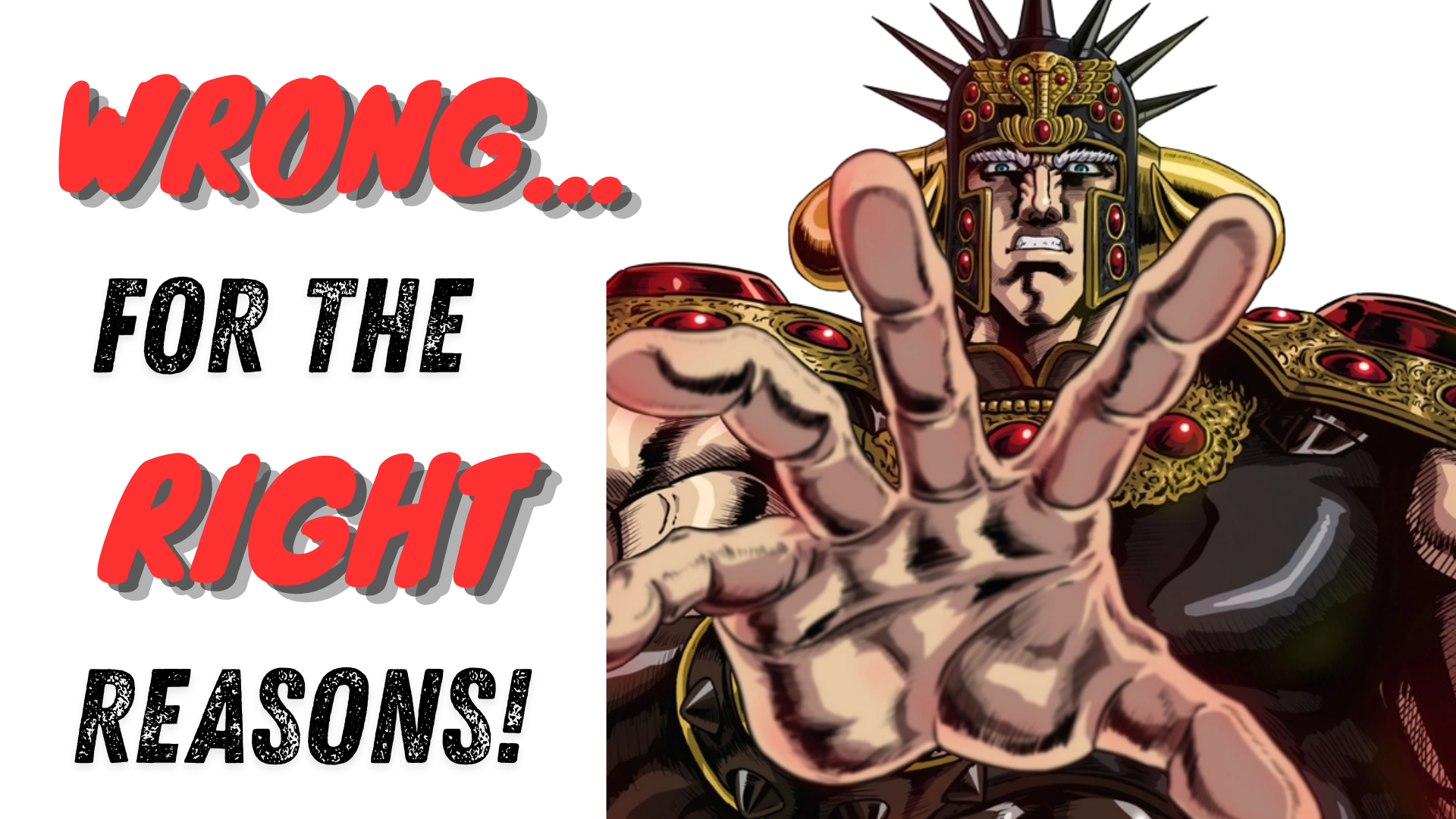 Character Study- Raoh the Conqueror - Fist of the North Star (Hokuto no Ken)
