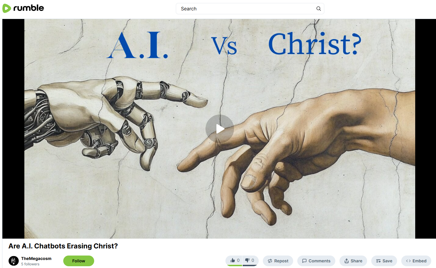 Are A.I. Chatbots Erasing Christ?