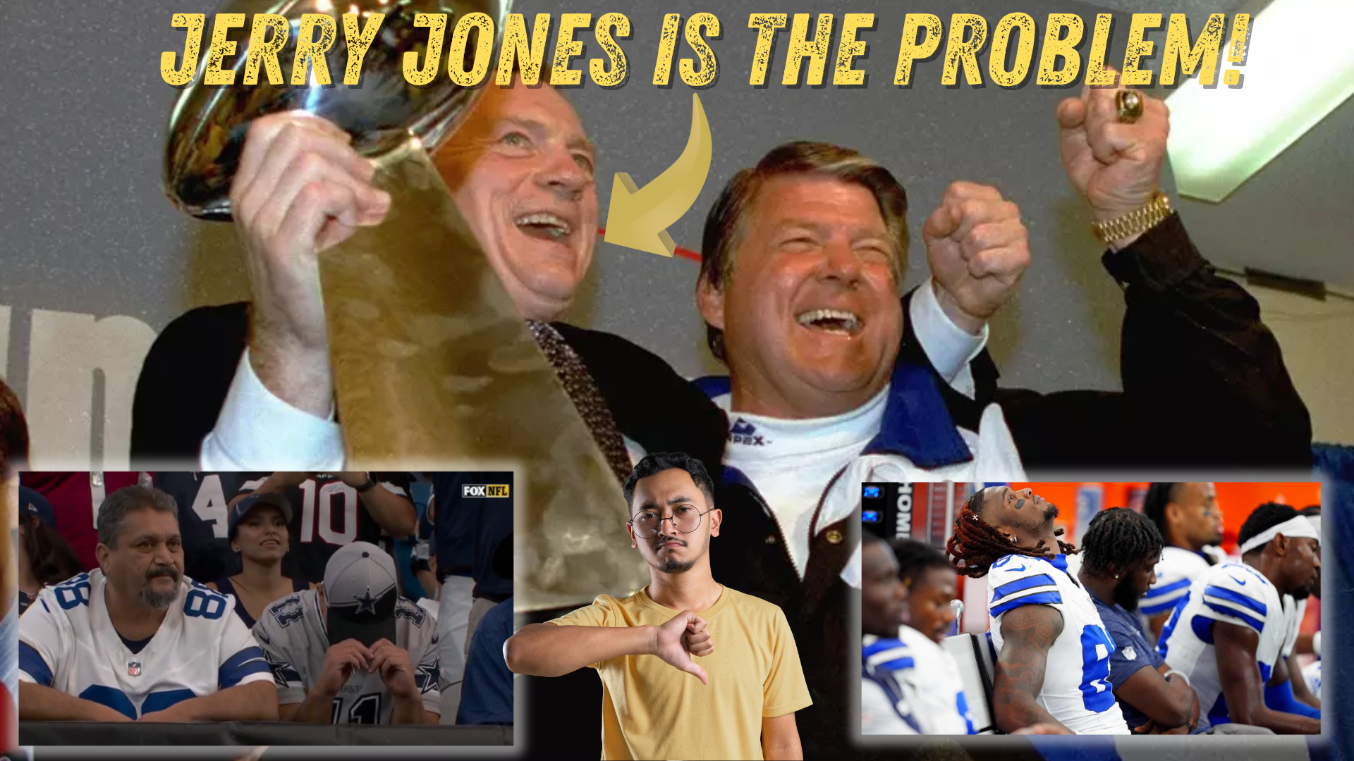 Megacosm Sports: Jerry Jones is the Reason the Cowboys Cannot Win