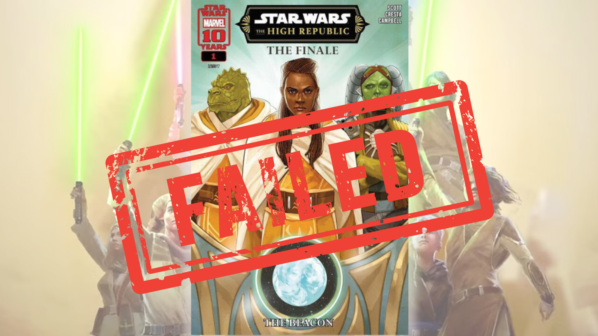 Star Wars the High Republic is OVER!