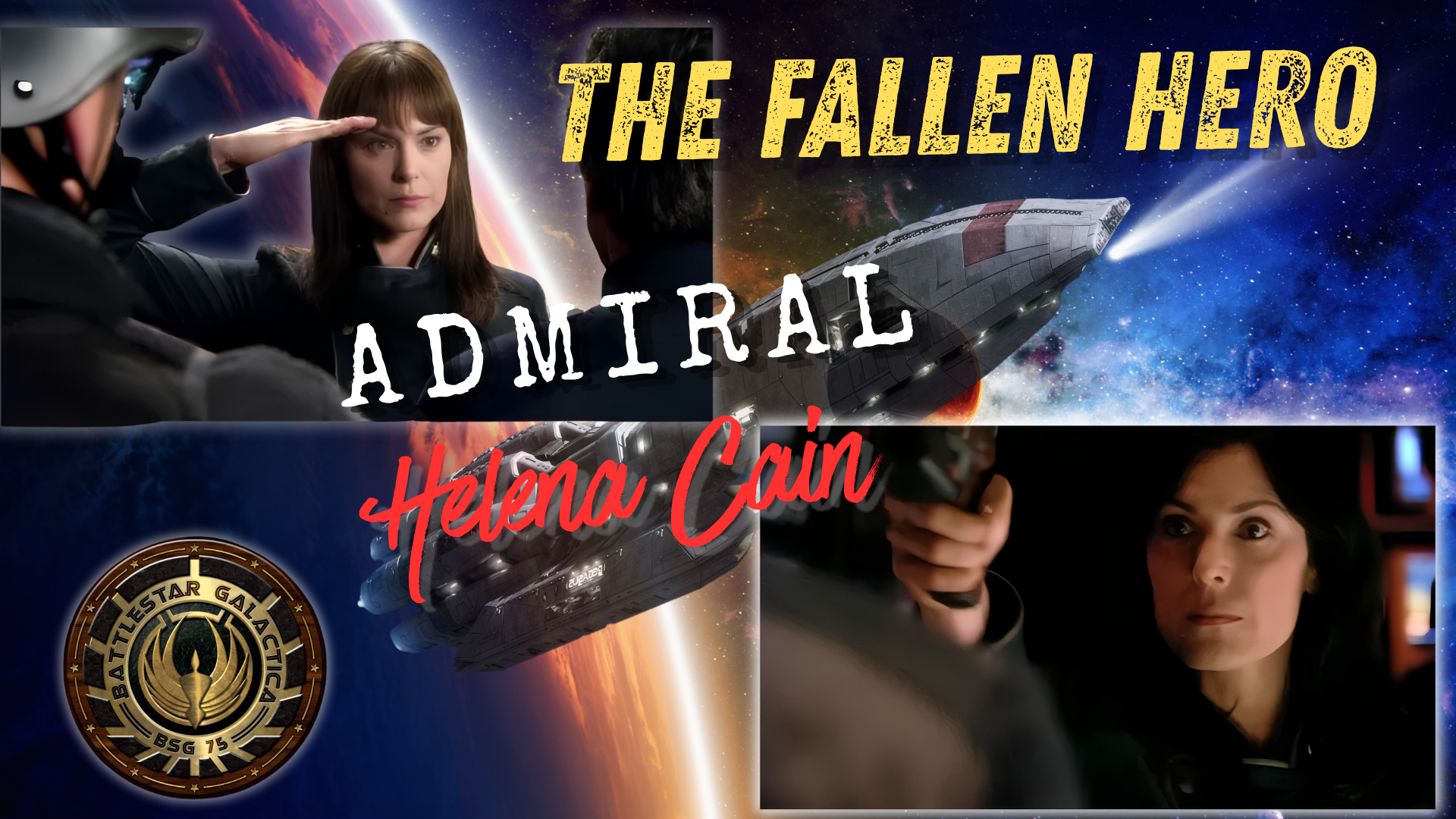 The Tragic Madness of Admiral Helena Cain - Battlestar Galactica
