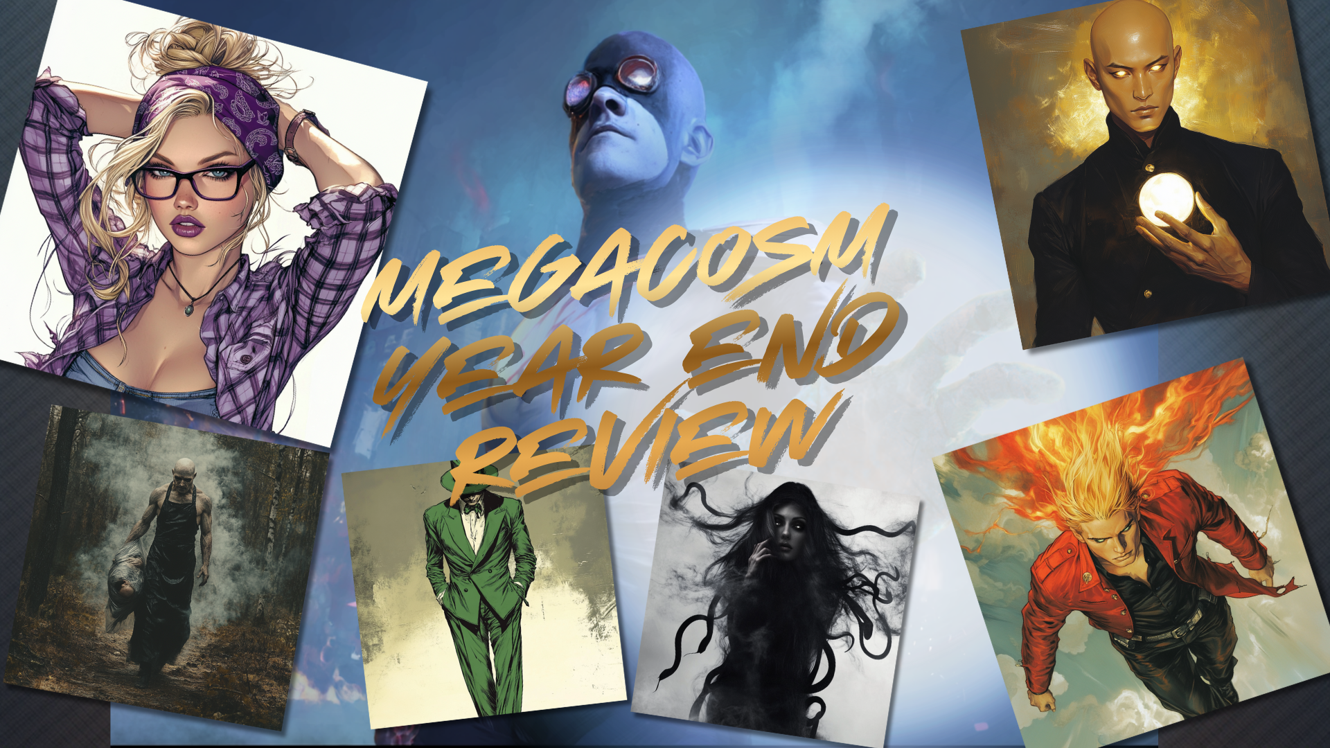 The Megacosm Year End Review 2025! Plus the World Debut of My Next Novel Cover!