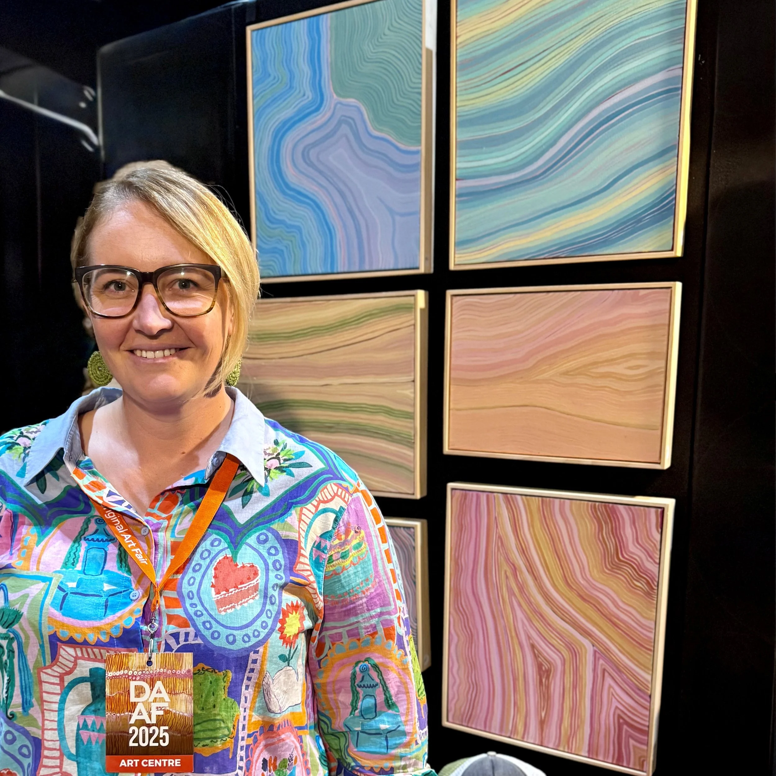 Jamie-Lea Trindall at Darwin Aboriginal Arts Fair 2025.jpg
