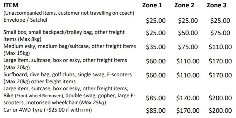 Integrity Coachlines Freight Service