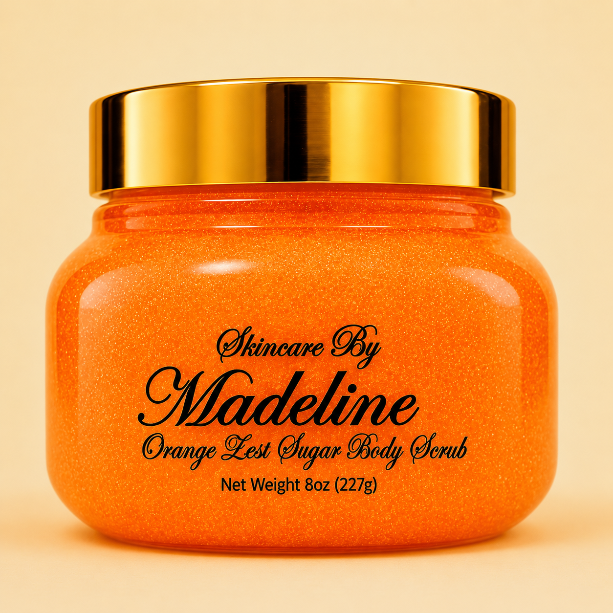 Orange Zest Sugar Body Scrub
