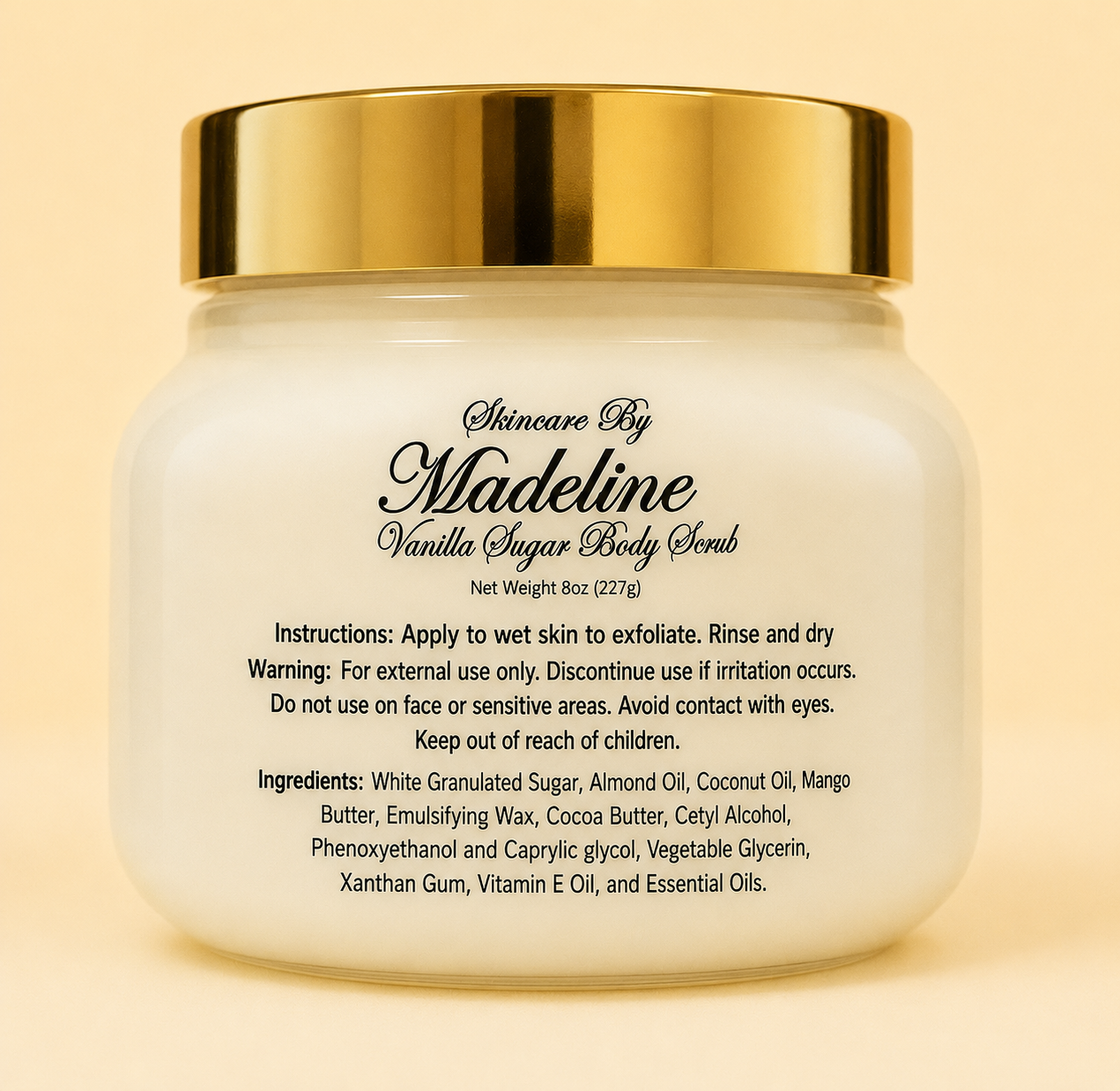 Vanilla Sugar Body Scrub