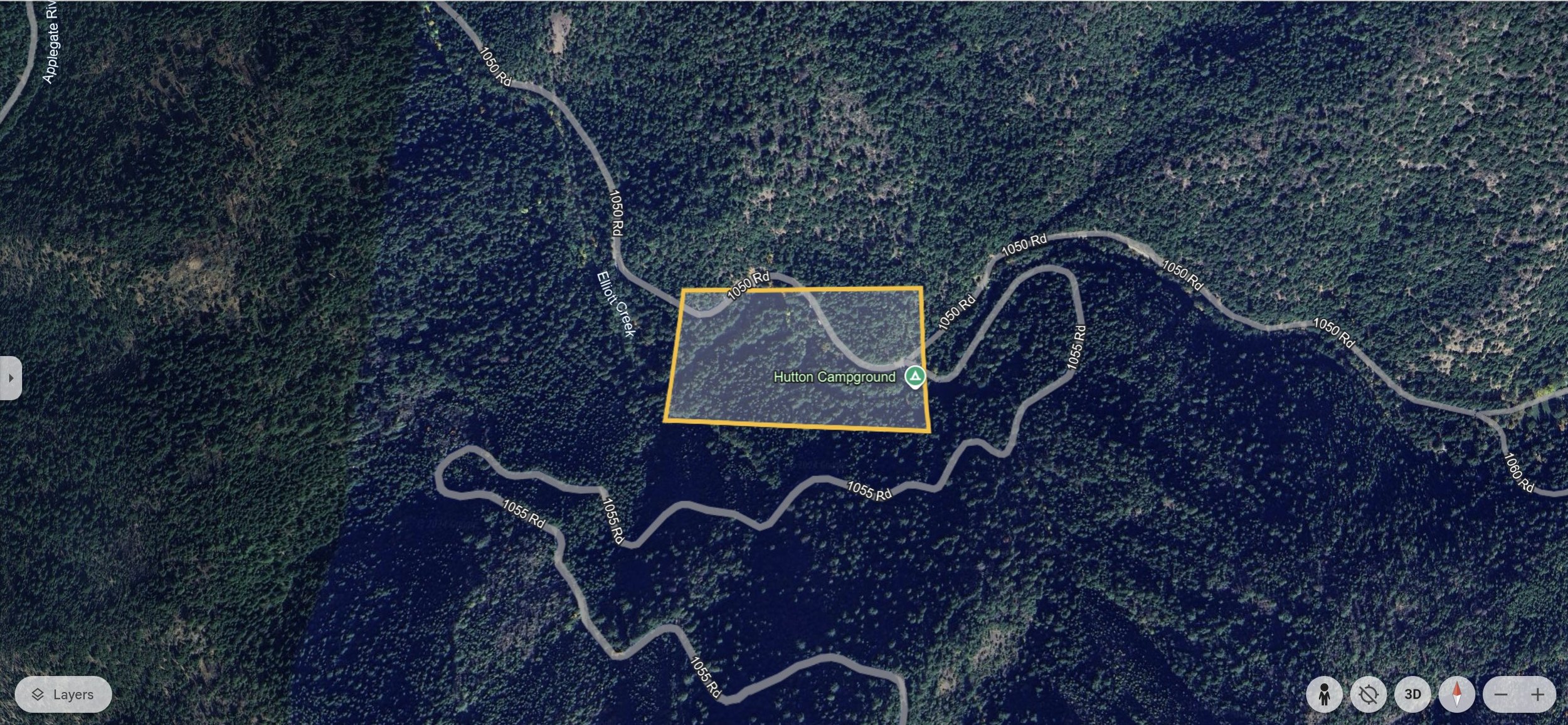 20-acre Gold Mining Claim On Elliott Creek CA – the Famed Applegate River Tributary!!