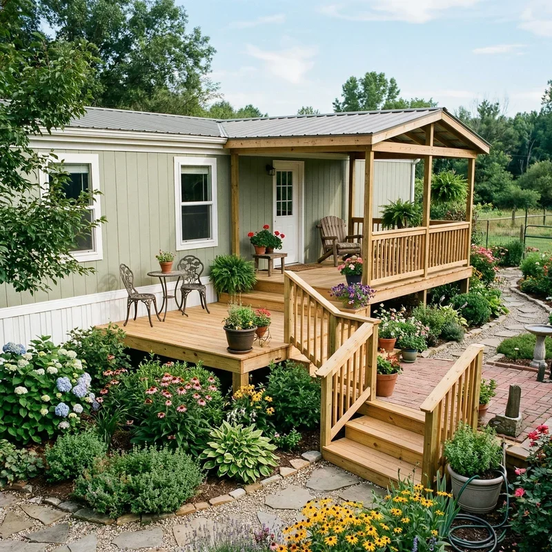 Mobile Home Garden Ideas