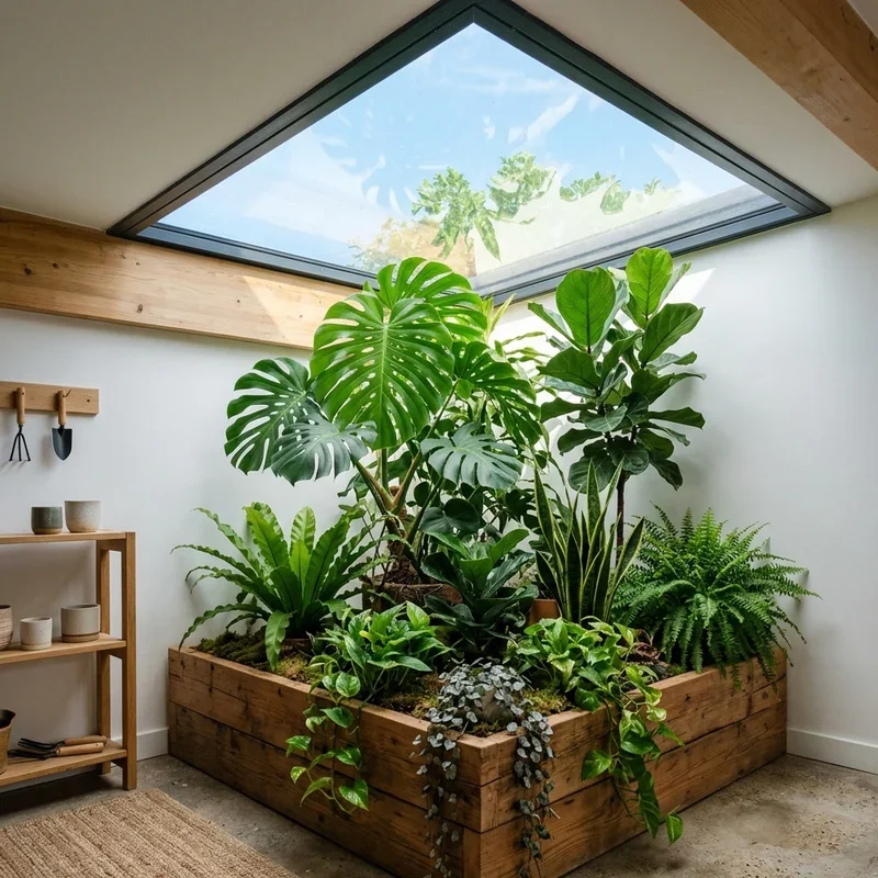 Skylight Plant Ideas