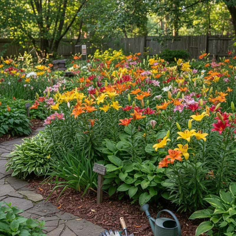 Asiatic Lily Garden Ideas