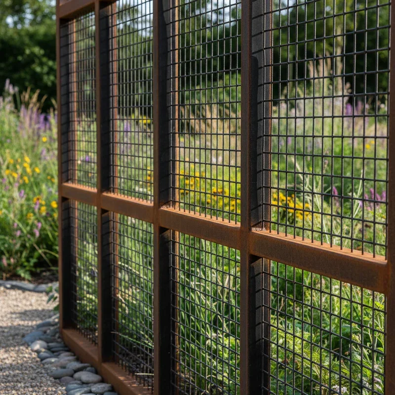 Metal Garden Fence Ideas